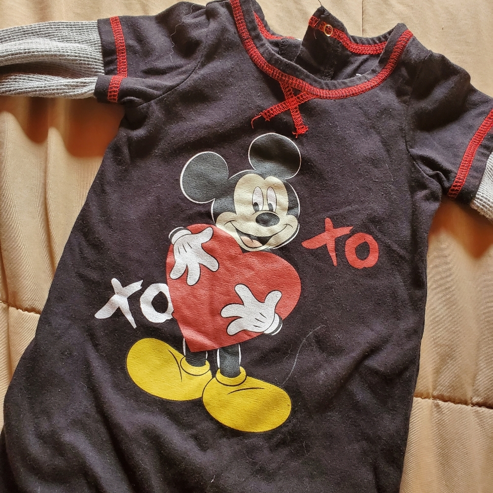 NWOT Disney Mickey Mouse onesie
